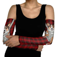 Front Carrier Dog Pembroke Welsh Corgi Christmas Arm Sleeves Xmas Holiday Patterns - Wonder Print Shop