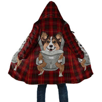 Front Carrier Dog Pembroke Welsh Corgi Christmas Cloak Xmas Holiday Patterns - Wonder Print Shop