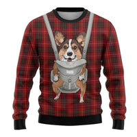 Front Carrier Dog Pembroke Welsh Corgi Christmas Ugly Christmas Sweater Xmas Holiday Patterns - Wonder Print Shop