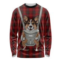 Front Carrier Dog Pembroke Welsh Corgi Christmas Long Sleeve Shirt Xmas Holiday Patterns - Wonder Print Shop