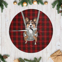 Front Carrier Dog Pembroke Welsh Corgi Christmas Tree Skirt Xmas Holiday Patterns - Wonder Print Shop