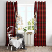 Front Carrier Dog Pembroke Welsh Corgi Christmas Window Curtain Xmas Holiday Patterns - Wonder Print Shop