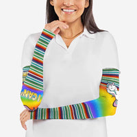 Funny Unicorn Sometimes When I Close My Eyes Christmas Arm Sleeves Xmas Holiday Patterns - Wonder Print Shop