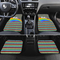 Funny Unicorn Sometimes When I Close My Eyes Christmas Car Mats Xmas Holiday Patterns - Wonder Print Shop
