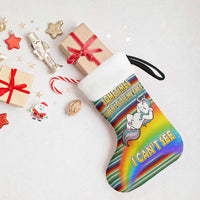 Funny Unicorn Sometimes When I Close My Eyes Christmas Stocking Xmas Holiday Patterns - Wonder Print Shop