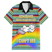 Funny Unicorn Sometimes When I Close My Eyes Christmas Family Matching Long Sleeve Bodycon Dress and Hawaiian Shirt Xmas Holiday Patterns - Wonder Print Shop