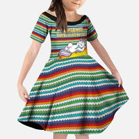 Funny Unicorn Sometimes When I Close My Eyes Christmas Family Matching Off Shoulder Short Dress and Hawaiian Shirt Xmas Holiday Patterns - Wonder Print Shop