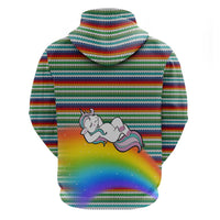 Funny Unicorn Sometimes When I Close My Eyes Christmas Hoodie Xmas Holiday Patterns - Wonder Print Shop