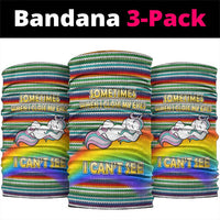 Funny Unicorn Sometimes When I Close My Eyes Christmas Neck Gaiter Xmas Holiday Patterns - Wonder Print Shop