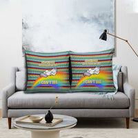 Funny Unicorn Sometimes When I Close My Eyes Christmas Pillow Cover Xmas Holiday Patterns - Wonder Print Shop
