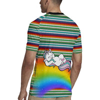 Funny Unicorn Sometimes When I Close My Eyes Christmas Rugby Jersey Xmas Holiday Patterns - Wonder Print Shop
