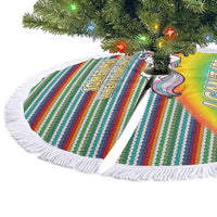 Funny Unicorn Sometimes When I Close My Eyes Christmas Tree Skirt Xmas Holiday Patterns - Wonder Print Shop