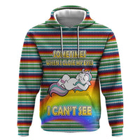 Funny Unicorn Sometimes When I Close My Eyes Christmas Zip Hoodie Xmas Holiday Patterns - Wonder Print Shop