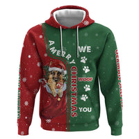 German Shepherd Merry Christmas Christmas Hoodie Xmas Holiday Patterns - Wonder Print Shop