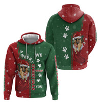 German Shepherd Merry Christmas Christmas Hoodie Xmas Holiday Patterns - Wonder Print Shop