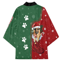 German Shepherd Merry Christmas Christmas Kimono Xmas Holiday Patterns - Wonder Print Shop