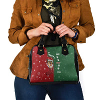 German Shepherd Merry Christmas Christmas Shoulder Handbag Xmas Holiday Patterns - Wonder Print Shop