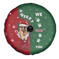 German Shepherd Merry Christmas Christmas Spare Tire Cover Xmas Holiday Patterns - Wonder Print Shop