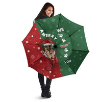 German Shepherd Merry Christmas Christmas Umbrella Xmas Holiday Patterns - Wonder Print Shop
