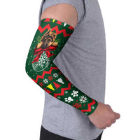German Shepherd Ornament Christmas Arm Sleeves Xmas Holiday Patterns - Wonder Print Shop