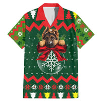 German Shepherd Ornament Christmas Family Matching Mermaid Dress and Hawaiian Shirt Xmas Holiday Patterns - Wonder Print Shop