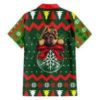 German Shepherd Ornament Christmas Family Matching Tank Maxi Dress and Hawaiian Shirt Xmas Holiday Patterns - Wonder Print Shop