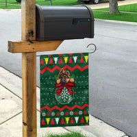 German Shepherd Ornament Christmas Garden Flag Xmas Holiday Patterns - Wonder Print Shop