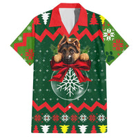 German Shepherd Ornament Christmas Hawaiian Shirt Xmas Holiday Patterns - Wonder Print Shop
