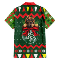 German Shepherd Ornament Christmas Hawaiian Shirt Xmas Holiday Patterns - Wonder Print Shop
