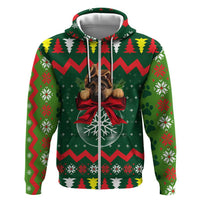 German Shepherd Ornament Christmas Hoodie Xmas Holiday Patterns - Wonder Print Shop