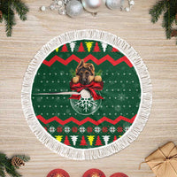 German Shepherd Ornament Christmas Tree Skirt Xmas Holiday Patterns - Wonder Print Shop