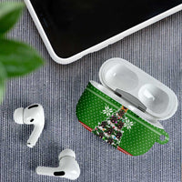 German Shepherd Pine Xmas Christmas AirPods Case Xmas Holiday Patterns - Wonder Print Shop