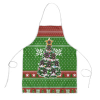 German Shepherd Pine Xmas Christmas Apron Xmas Holiday Patterns - Wonder Print Shop