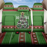 German Shepherd Pine Xmas Christmas Back Car Seat Cover Xmas Holiday Patterns - Wonder Print Shop