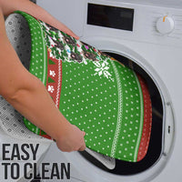 German Shepherd Pine Xmas Christmas Bathroom Set Xmas Holiday Patterns - Wonder Print Shop