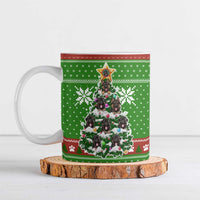 German Shepherd Pine Xmas Christmas Ceramic Mug Xmas Holiday Patterns - Wonder Print Shop