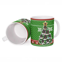 German Shepherd Pine Xmas Christmas Ceramic Mug Xmas Holiday Patterns - Wonder Print Shop