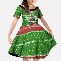 German Shepherd Pine Xmas Christmas Family Matching Tank Maxi Dress and Hawaiian Shirt Xmas Holiday Patterns - Wonder Print Shop