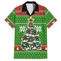 German Shepherd Pine Xmas Christmas Hawaiian Shirt Xmas Holiday Patterns - Wonder Print Shop