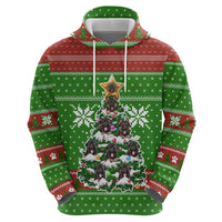 German Shepherd Pine Xmas Christmas Hoodie Xmas Holiday Patterns - Wonder Print Shop