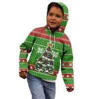 German Shepherd Pine Xmas Christmas Kid Hoodie Xmas Holiday Patterns - Wonder Print Shop