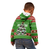 German Shepherd Pine Xmas Christmas Kid Hoodie Xmas Holiday Patterns - Wonder Print Shop