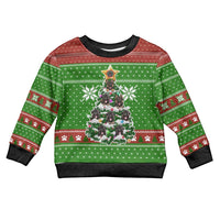 German Shepherd Pine Xmas Christmas Kid Ugly Christmas Sweater Xmas Holiday Patterns - Wonder Print Shop