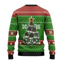German Shepherd Pine Xmas Christmas Ugly Christmas Sweater Xmas Holiday Patterns - Wonder Print Shop
