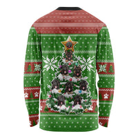 German Shepherd Pine Xmas Christmas Long Sleeve Shirt Xmas Holiday Patterns - Wonder Print Shop