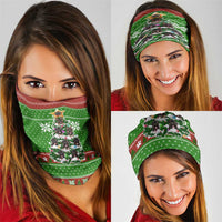 German Shepherd Pine Xmas Christmas Neck Gaiter Xmas Holiday Patterns - Wonder Print Shop