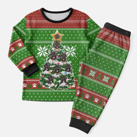 German Shepherd Pine Xmas Christmas Pajama Set Xmas Holiday Patterns - Wonder Print Shop