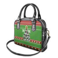 German Shepherd Pine Xmas Christmas Shoulder Handbag Xmas Holiday Patterns - Wonder Print Shop