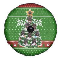 German Shepherd Pine Xmas Christmas Spare Tire Cover Xmas Holiday Patterns - Wonder Print Shop