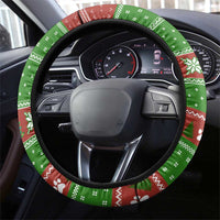 German Shepherd Pine Xmas Christmas Steering Wheel Cover Xmas Holiday Patterns - Wonder Print Shop